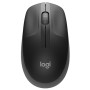 MOUSE LOGITECH RETAIL M190 FULL SIZE WIRELESS USB 3 TASTI OTTICO 1000DPI NERO