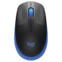 MOUSE LOGITECH RETAIL M190 FULL SIZE WIRELESS USB 3 TASTI OTTICO 1000DPI NERO-BLU