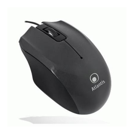 Mouse USB ATLANTIS P009 OPTIQUEST-USB OTTICO 3 TASTI CON SCROLL - GRIGIO- GARANZIA 2 ANNI-