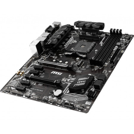 MSI B450-A Pro Max Presa AM4 ATX AMD B450