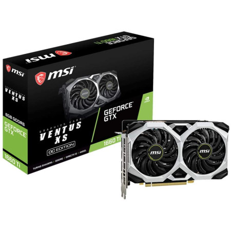 MSI GeForce GTX 1660 SUPER VENTUS Ti OC NVIDIA 6 Gb GDDR6