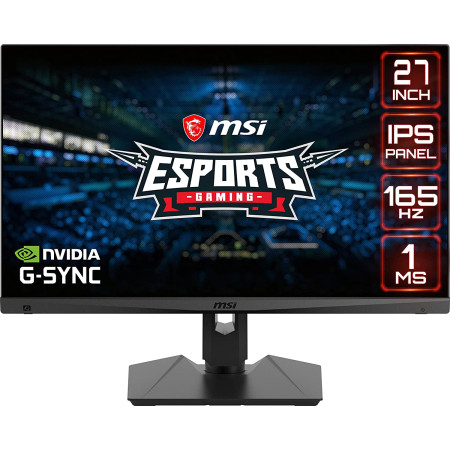 MSI MONITOR 27 LED IPS 16:9 FHD 1MS 165HZ, 300 CD/M, DP/HDMI