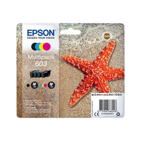MULTIPACK EPSON  "STELLA MARINA" 603 4COL X XP-2100/XP-3100/XP-4100 - WF-2810DWF/WF-2830DWF/WF-2850DWF