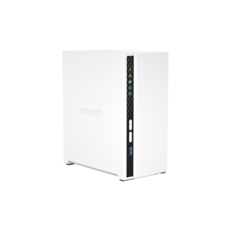 NAS QNAP TS-233 X 2HD 3,5"SATA3-NO HD-1P GIGA-1P USB3.2-1P USB2.0-2GB -CPU ARM 2.0GHZ 4 CORE - GAR. 2 ANNI