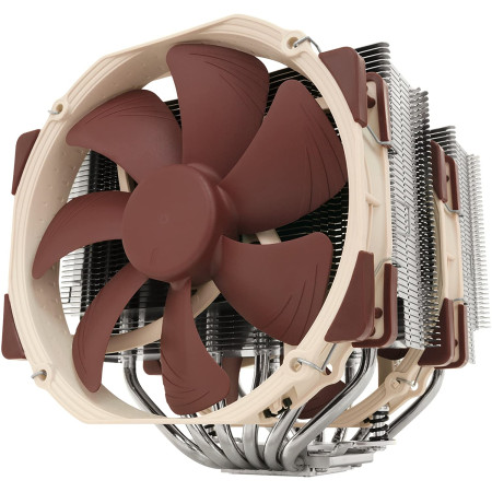 Noctua NH-D15, Dissipatore di Calore a Doppia Torre di Qualità Premium per CPU (Marrone)