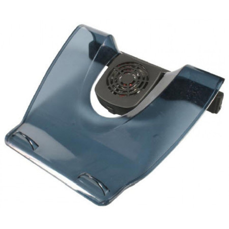 Notebook Station with Fan - Supporto notebook - con Hub USB a 4 porte, ventola di raffreddamento