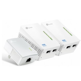 POWERLINE 500M WIRELESS EXTENDER TP-LINK TL-WPA4220T-KIT (KIT 3PCS) INCL. 2PCS TL-WPA4220 + 1 TL-PA4010 - GARANZIA 3 ANNI-