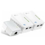 POWERLINE 500M WIRELESS EXTENDER TP-LINK TL-WPA4220T-KIT (KIT 3PCS) INCL. 2PCS TL-WPA4220 + 1 TL-PA4010 - GARANZIA 3 ANNI-