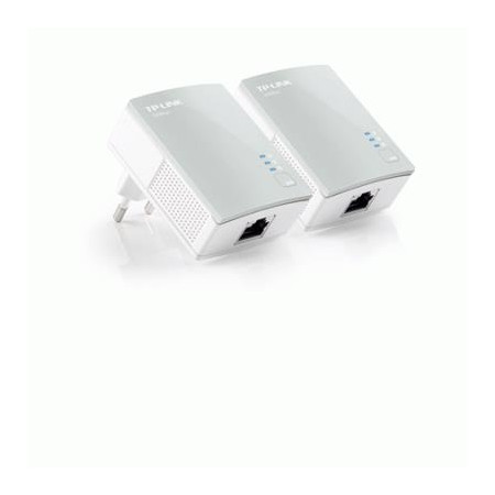 POWERLINE AV600 TP-LINK TL-MINI SIZE STARTER KIT CONF.2PZ -MULTISTREAMING