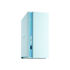 QNAP TS-230 Dispositivo di storage personal cloud 2 alloggiamentiSATA 6Gb/sRAID 0, 1, JBODRAM 2GB Gigabit EthernetiSCSI