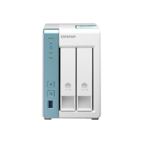QNAP TS-231K X 2HD 3,5"/2,5"SATA6-NO HD-2P GIGABIT-3P USB3.0-1GB-QUAD CORE A214 1.7GHZ-GAR.2 ANN