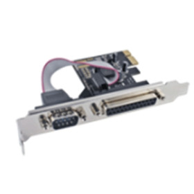 SCHEDA INTERFACCIA PCI-E P007-CPEO1S1P - 1P PARALLELA + 1P SERIALE RS232 ATLANTIS - EAN  -GARANZIA 2 ANNI-