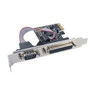 SCHEDA INTERFACCIA PCI-E P007-CPEO1S1P - 1P PARALLELA + 1P SERIALE RS232 ATLANTIS - EAN  -GARANZIA 2 ANNI-