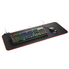 SHARKOON MOUSEPAD TAPPETINO GAMING 1337 MAT RGB V2 800, USB, LUNGHEZZA 80CM