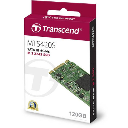 SSD M.2 (2242) 120 GB SATA 420S Dettaglio M.2 SATA 6 Gb/s