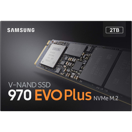 SSD M.2(2280) 2000Gb PCIE3.0X4-NVME1.3 970 EVO Plus SSD, PCIe NVMe M.2