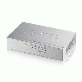 SWITCH 5P LAN 10/100M ZYXEL ES-105AV3-EU0101F V3 AUTO MDI/MDI-X DESKTOP METAL CASE 3P QOS -GARANZIA 5 ANNI--