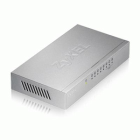SWITCH 8P LAN 10/100M ZYXEL ES-108AV3-EU0101F V3 AUTO MDI/MDI-X DESKTOP METAL CASE 3P QOS -GARANZIA 5 ANNI-