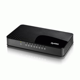 SWITCH 8P LAN GIGABIT ZYXEL GS-108SV2-EU0101F FORMATO MINI - PLASTICA -GARANZIA 3 ANNI
