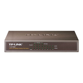 SWITCH 8Porte LAN 10/100M POE DESKTOP 4 Porte POE-GARANZIA 3 ANNI-