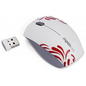 Rapoo 3300p - Mouse - ottica - wireless - 5 GHz - ricevitore wireless USB