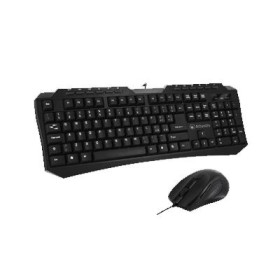 TASTIERA+MOUSE USB ATLANTIS CON 6 TASTI MULTIM.+6 TASTI RAPIDI E CON MOUSE OTTICO