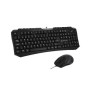 TASTIERA+MOUSE USB ATLANTIS CON 6 TASTI MULTIM.+6 TASTI RAPIDI E CON MOUSE OTTICO