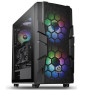 THERMALTAKE CASE MID.T COMMANDER C33 TG A RGB ED. NERO