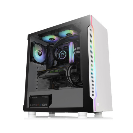 THERMALTAKE CASE MID.T H200 TG WIN SNOW RGB