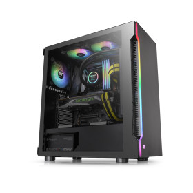 THERMALTAKE CASE MID.T VERSA T25 TG 1*120mm FAN CHIONE M2-240R 3*FAN ARGB TELECOMANDO + SYNC SOFTWAREGIGABYTE GA-Z790 UD AX S.1