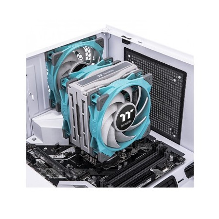 THERMALTAKE CPU COOLER TOUGHAIR 510 DUAL FAN 2x12025PWM 500x2000RPM