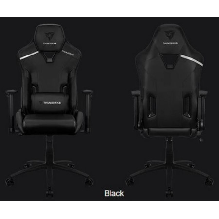 THUNDERX3 SEDIE GAMING TC3 BLACK HI-TECH, AIR-TECH, CARBON FIBER, ERGO CUSHION
