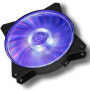 VENTOLA PER CASE  MASTERFAN MF121L RGB 120X120X25MM 1200RPM 25DBA 4PIN Nero