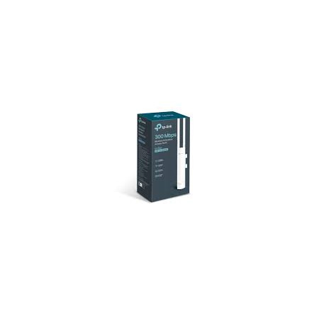 WIRELESS N ACCESS POINT OUTDOOR 300M TP-LINK  1P 10/100 LAN,802.3BGN, PASSIVE POE, MULTI-SSID, ANT.EST,5DBI