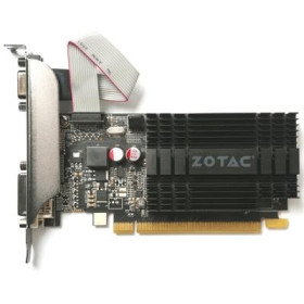 ZOTAC NVIDIA GT 710 2Gb DDR3 PCIE2.0 64BIT DVI HDMI VGA DIRECTX12 OPENGL4.5 GARANZIA 2+3 ANNI