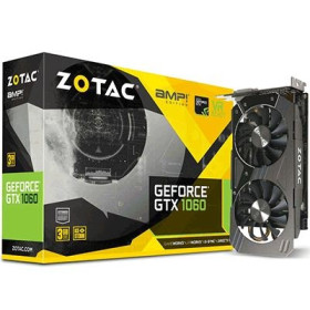 ZOTAC nVIDIA GTX 1060 AMP! EDITION 3Gb DDR5 PCIE3.0 DVI HDMI 3XDP DUAL-SLOT ATTIVA GARANZIA 2+3 ANNI
