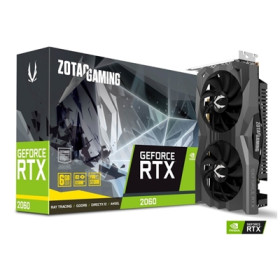 ZOTAC NVIDIA RTX 2060 MINI 6 Gb DDR 6 192BIT PCIE3.0 BOOST1680MH HDMI 3XDP 2SLOT ATTIVA GARANZIA 2+3ANNI