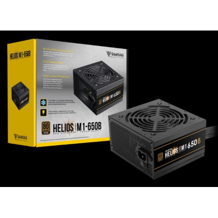 GAMDIAS ALIMENTATORE HELIOS M1-650B 650W 80 PLUS BRONZE