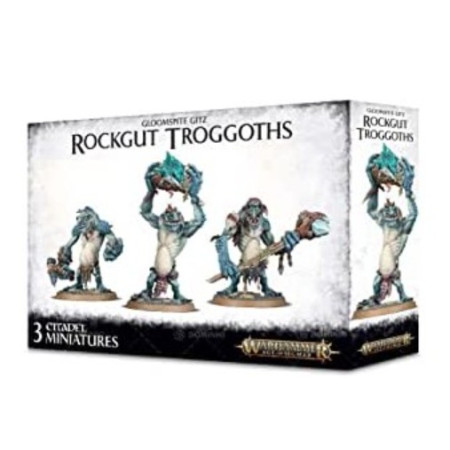 ROCKGUT TROGGOTHS TROLL GLOOMSPITE GITZ 3 MINIATURE WARHAMMER