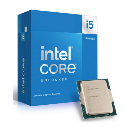 Intel CPU 14TH GEN I5-14400F, LGA 1700, 4.70Ghz 16 CORE, 20MB CACHE BOX RAPTOR LAKE, NO FAN